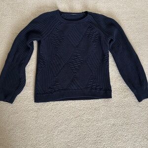 Talbots Navy sweater
